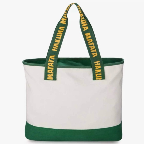 Disney The Lion King Simba Hakuna Matata Canvas Tote Bag NWT - Picture 4 of 14